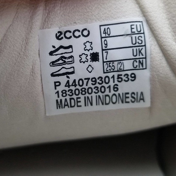 ECCO Soft 8 Womens Wild Dove Leather Casual Sneakers Shoes Size EU 40 US 9 - Picture 12 of 12